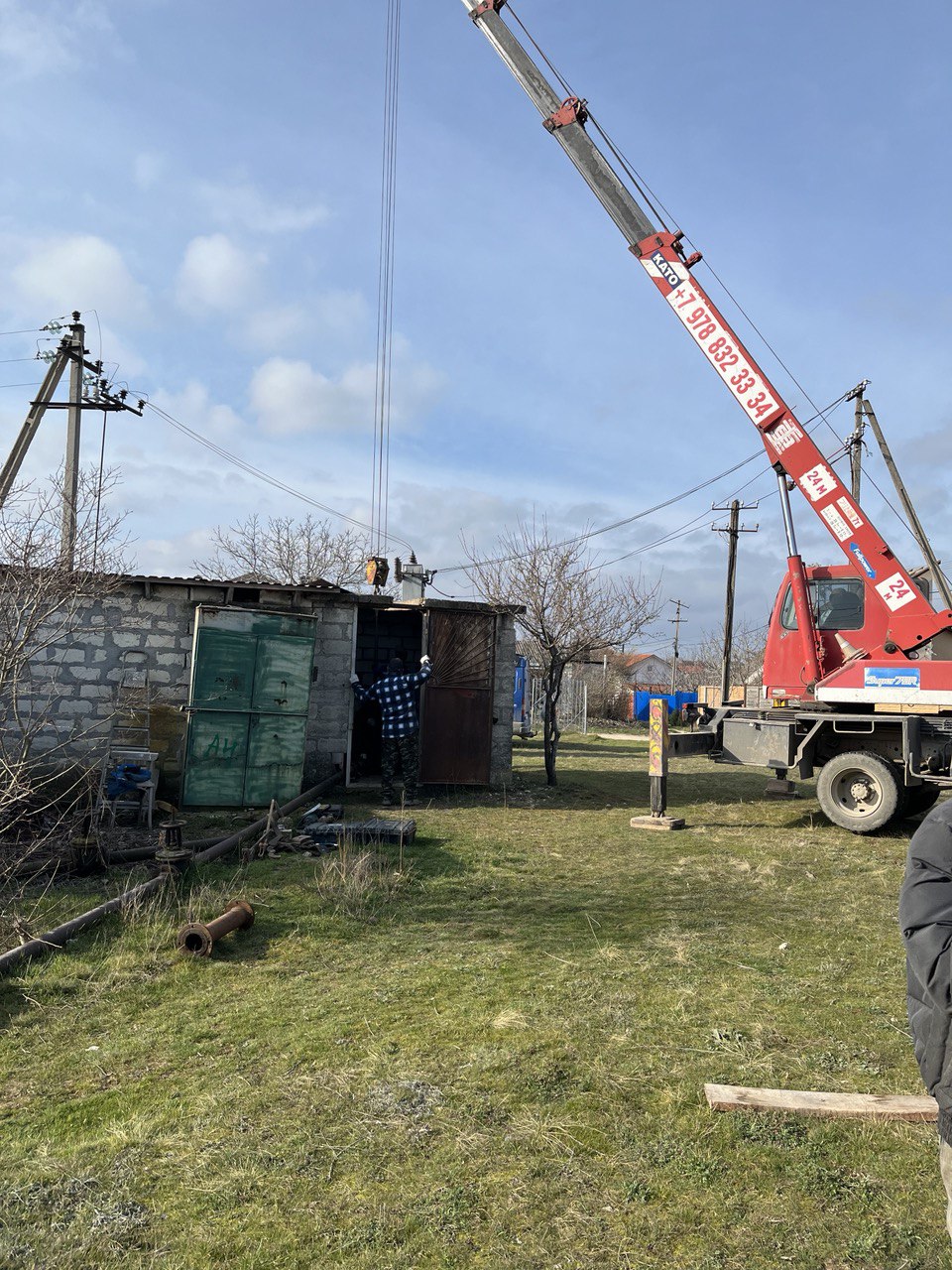 Замена насоса, доп. оборудование скважины.